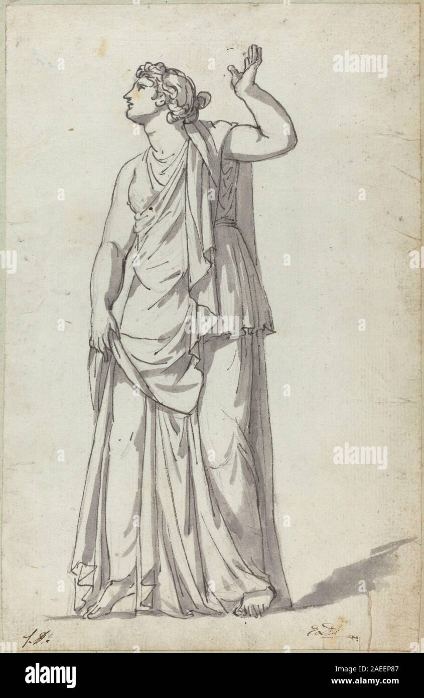 This neoclassical artwork by Jacques-Louis David depicts the Roman ...