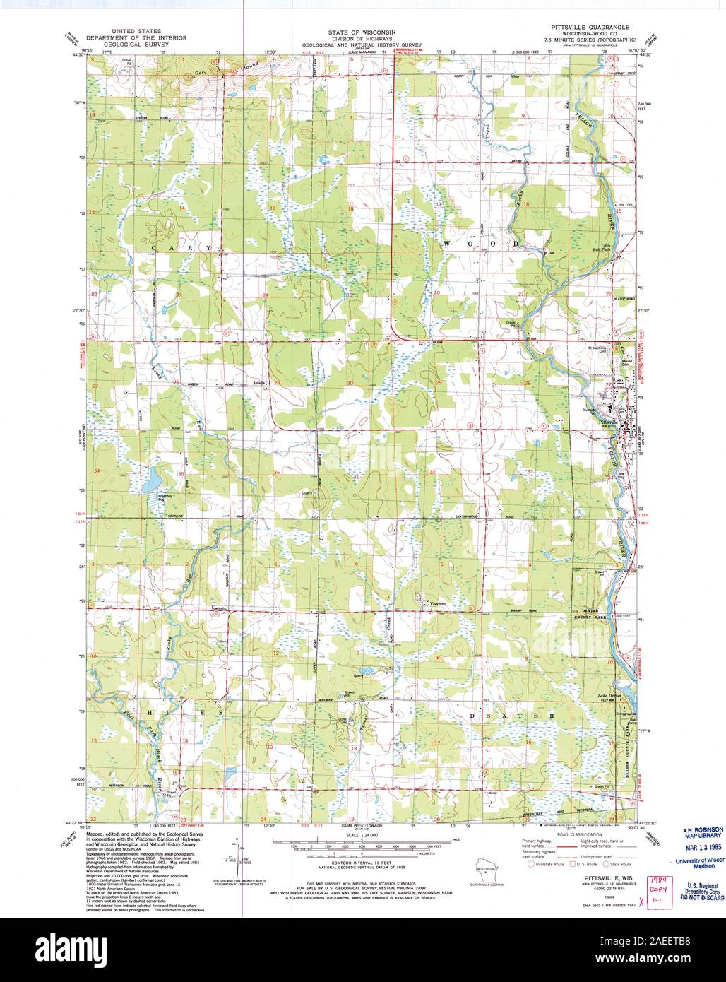 Map of pittsville hires stock photography and images Alamy
