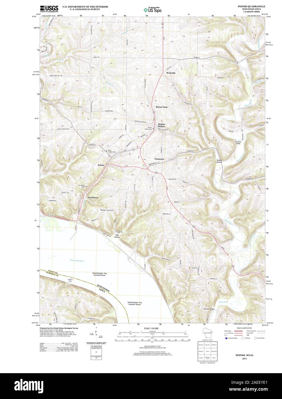 Map of potosi Cut Out Stock Images & Pictures Alamy