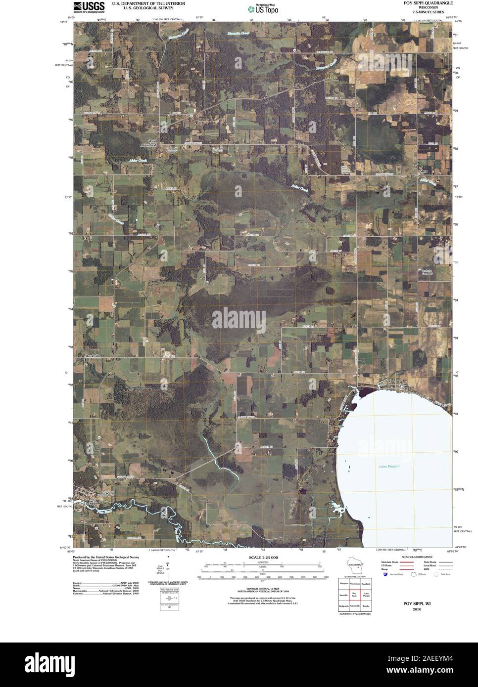 WI Poy Sippi 20100721 TM Restoration Stock Photo Alamy