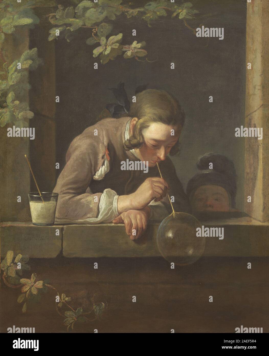 Jean Siméon Chardin, Soap Bubbles, probably 17331734 Soap Bubbles; probably 1733/1734 Stock