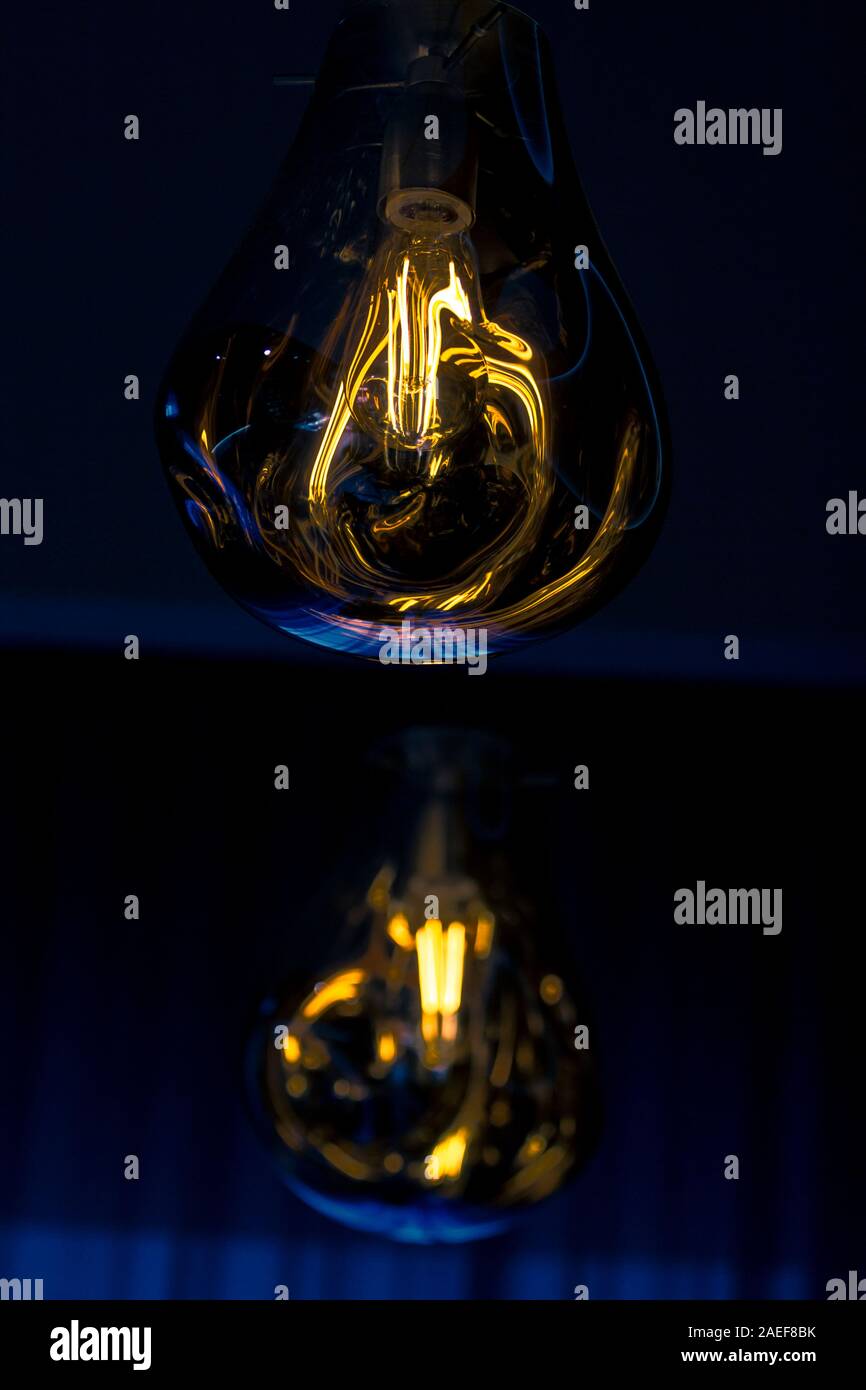Light bulb hanging from ceiling hires stock photography and images Alamy
