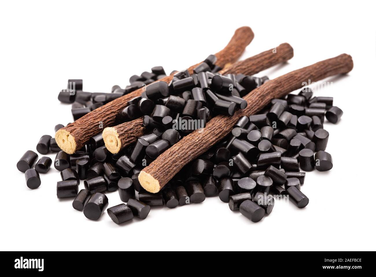 Liquorice licorice root glycyrrhiza hires stock photography and images