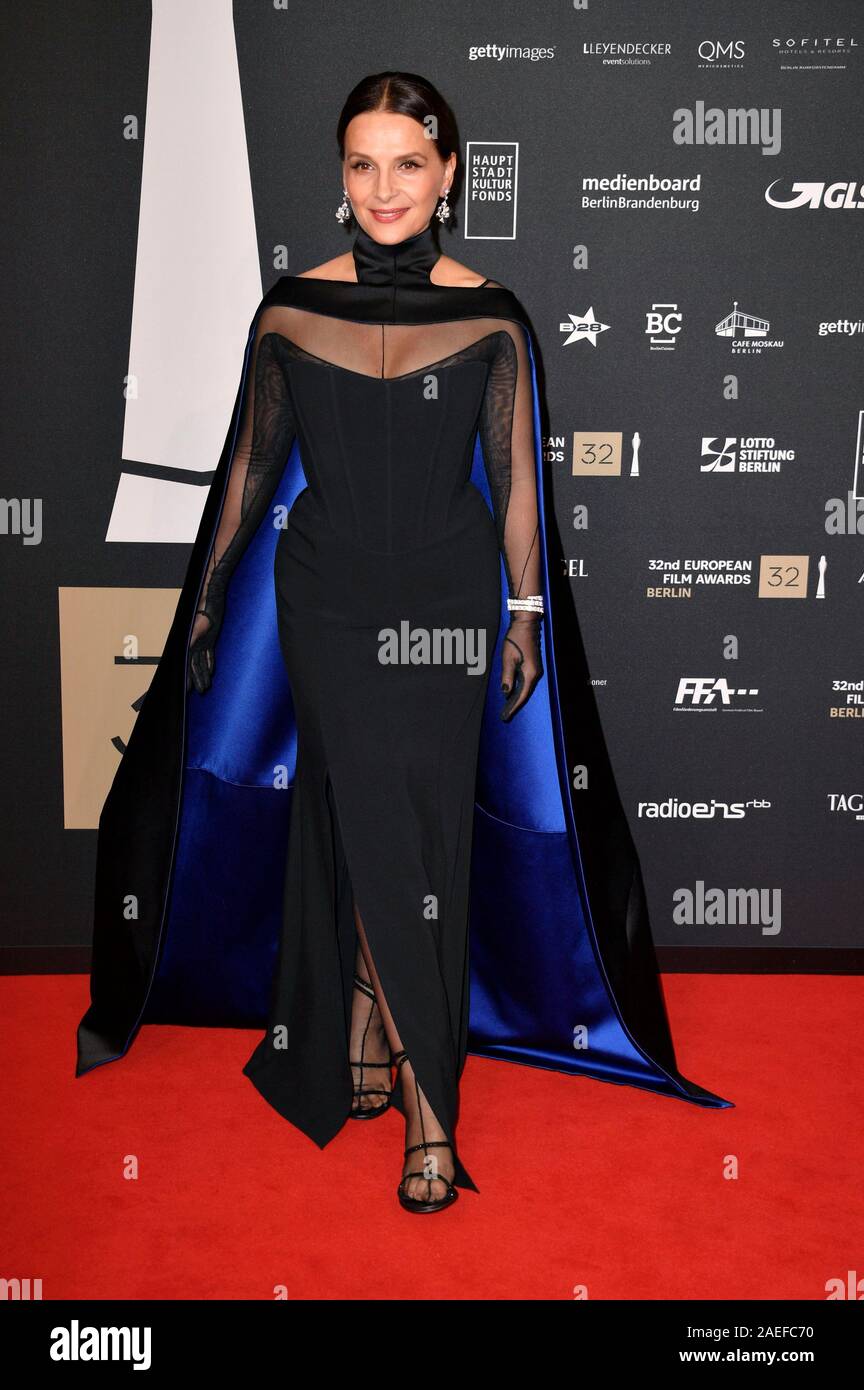 Juliette Binoche at the ceremony of the 32nd European Film Award 2019 at the Haus der Berliner Festspiele. Berlin, 07.12.2019 | usage worldwide Stock Photo