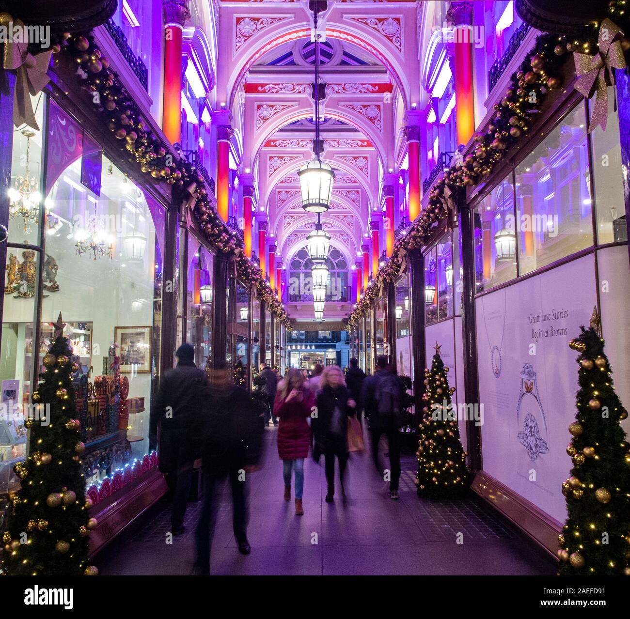 The Royal Arcade off Bond Street in Mayfair, London Stock Photo Alamy