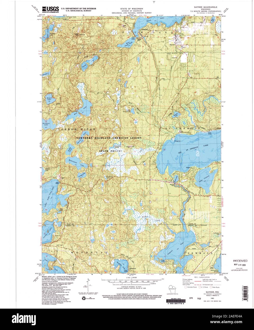 Sayner map Cut Out Stock Images & Pictures Alamy