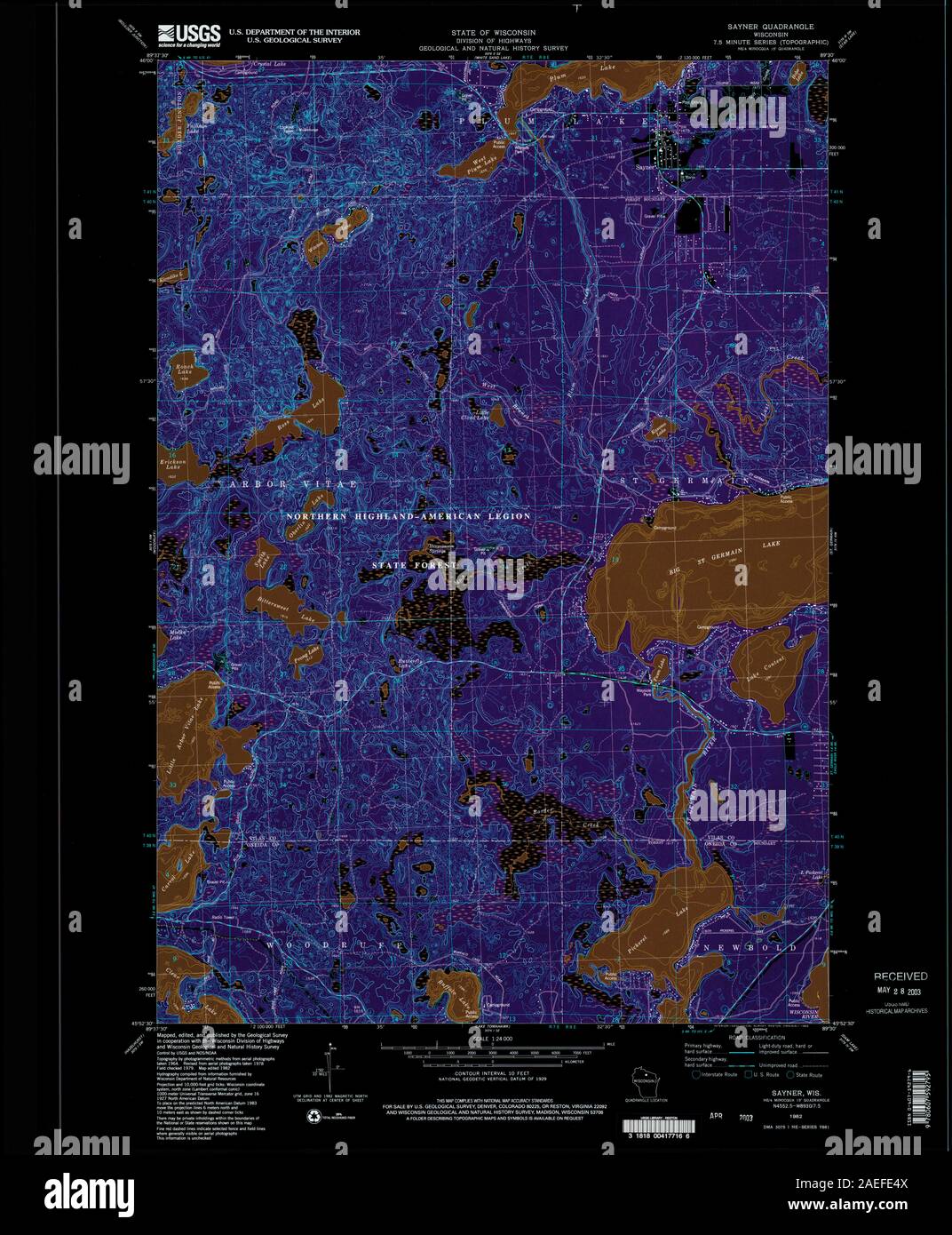 Map of sayner hires stock photography and images Alamy