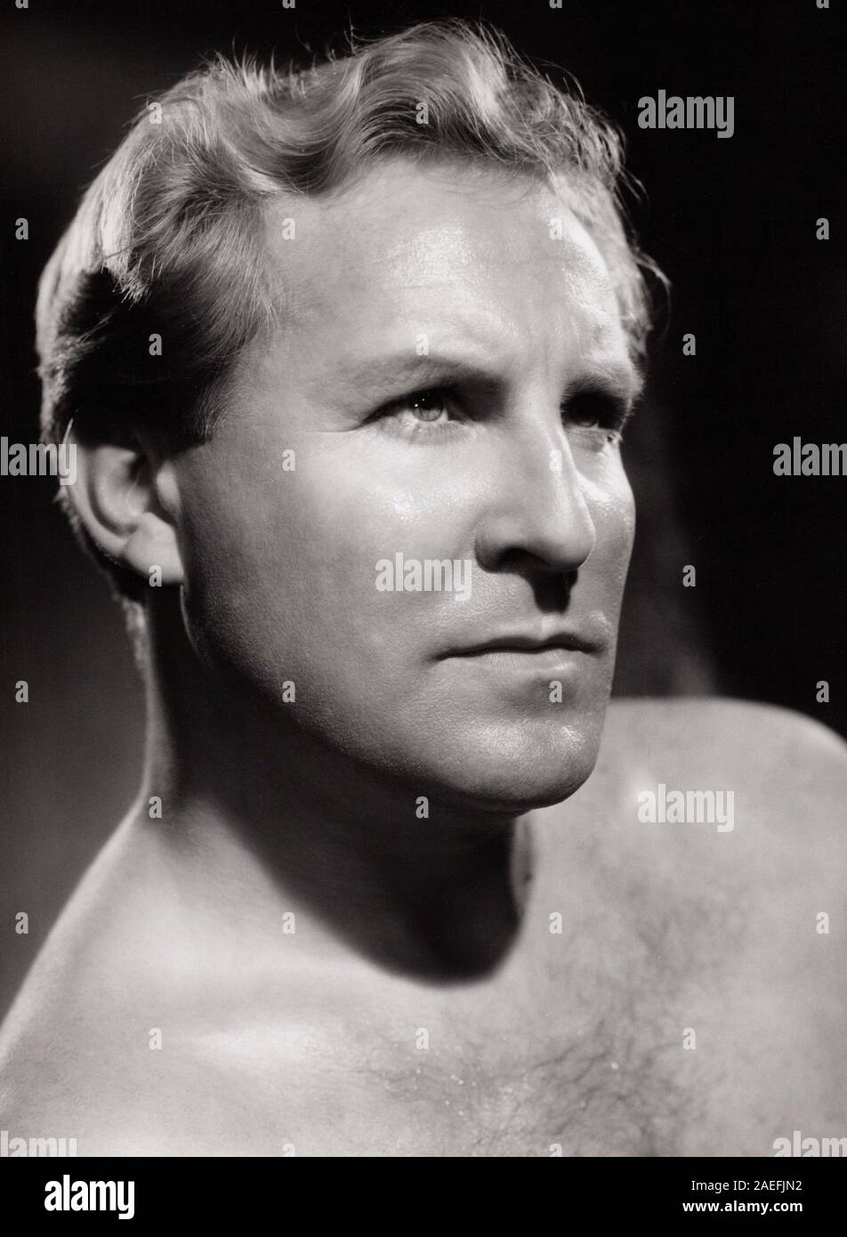 Jon Bratt Otnes, norwegischer Opernsänger, Deutschland um 1956. Norwegian opera singer Jon Bratt Otnes, Germany around 1956. Stock Photo