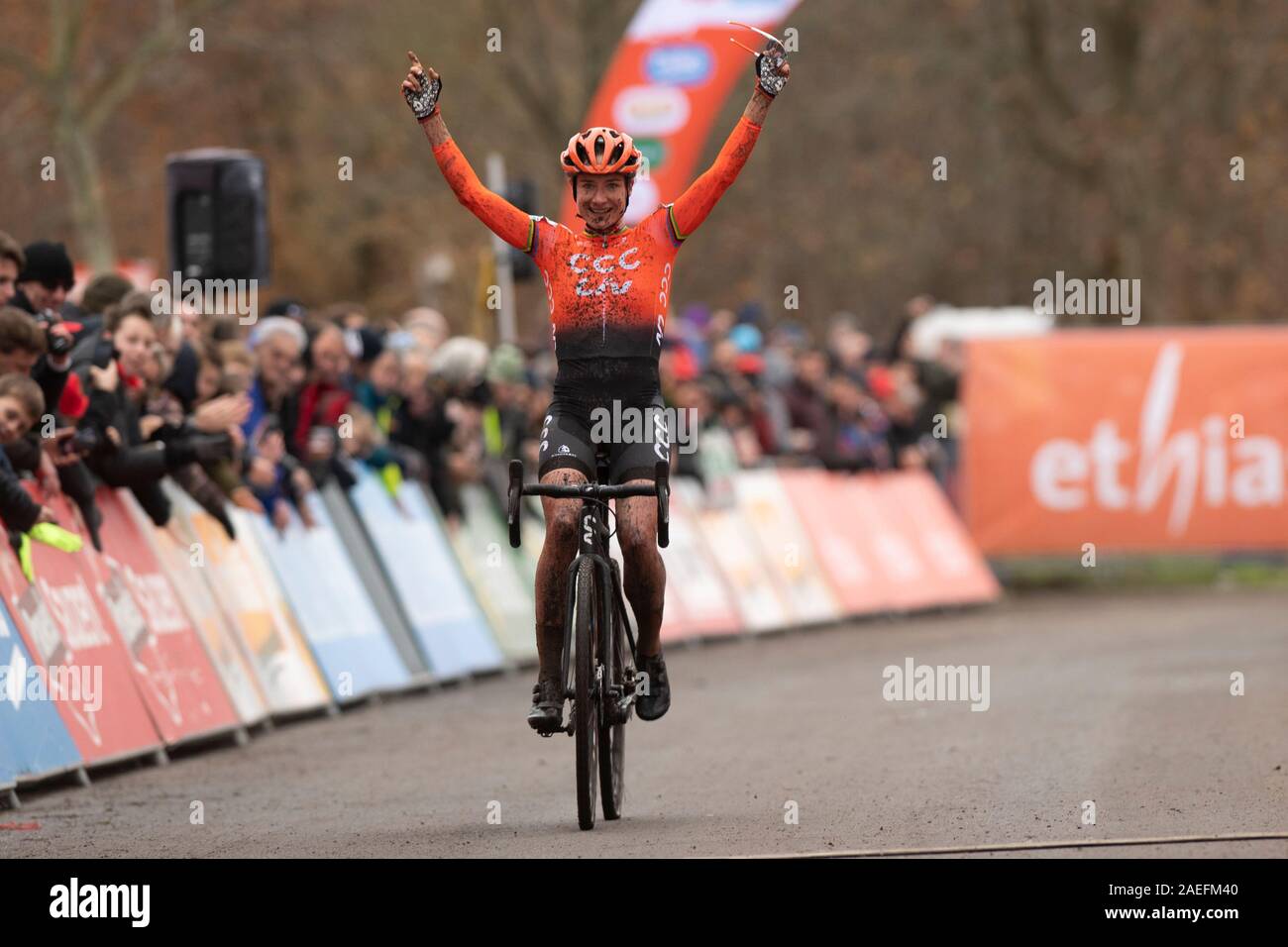 07-12-2019: Wielrennen: Bricocross: Essen Marianne Vos rijdt haar eertse  cross van het seizoen en pakt de winst Stock Photo - Alamy