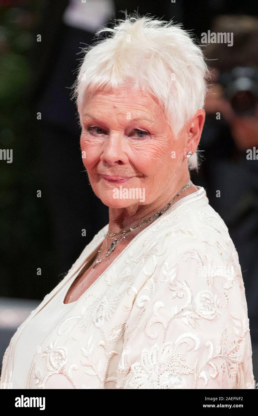 Judi Dench attends the 'Victoria & Abdul' premiere at the 74th Venice International Film Festival at the Palazzo del Cinema on September 03, 2017 in Venice, Italy | usage worldwide Stock Photo