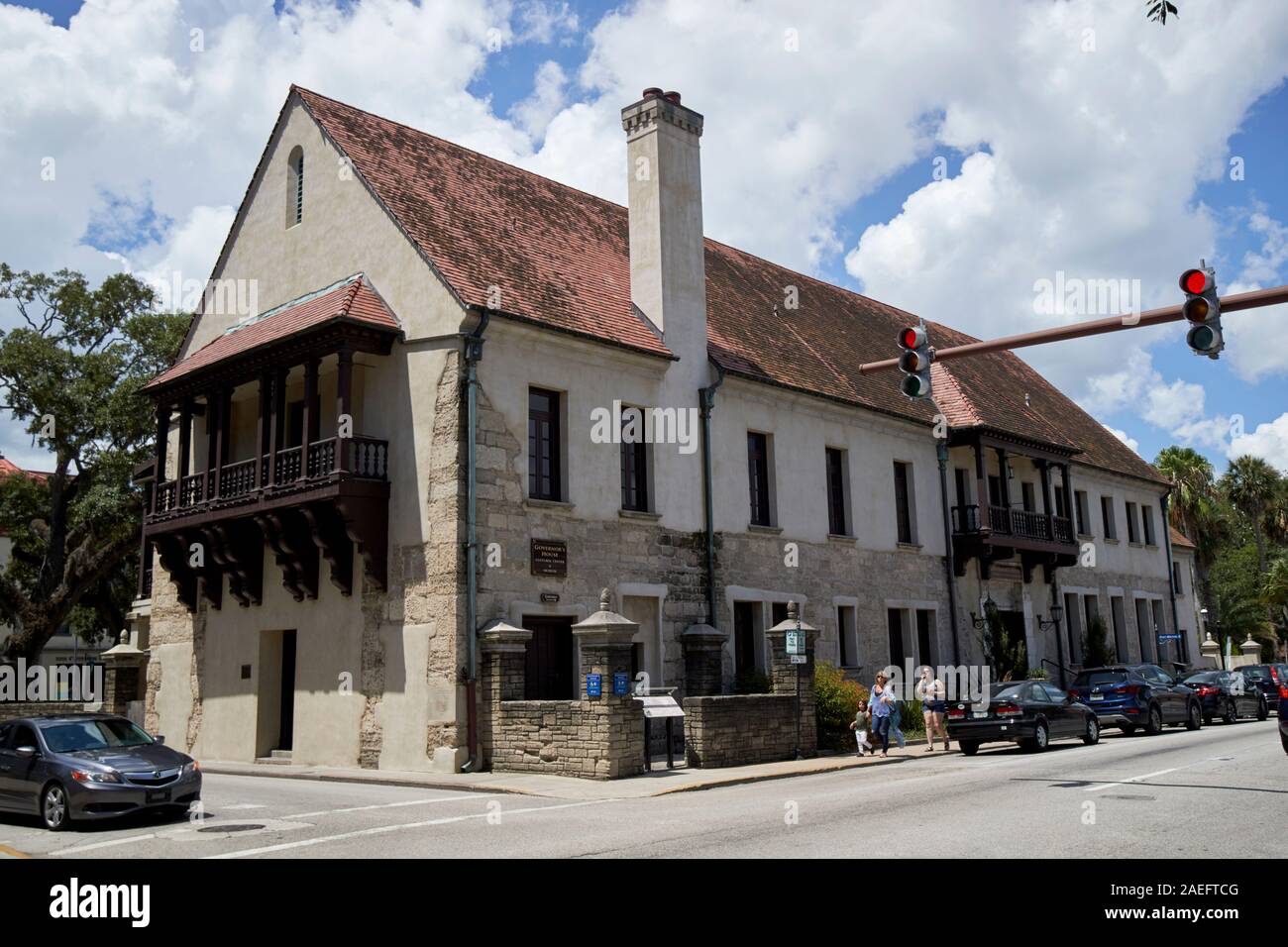 governors house cultural center and museum st augustine florida usa Stock Photo