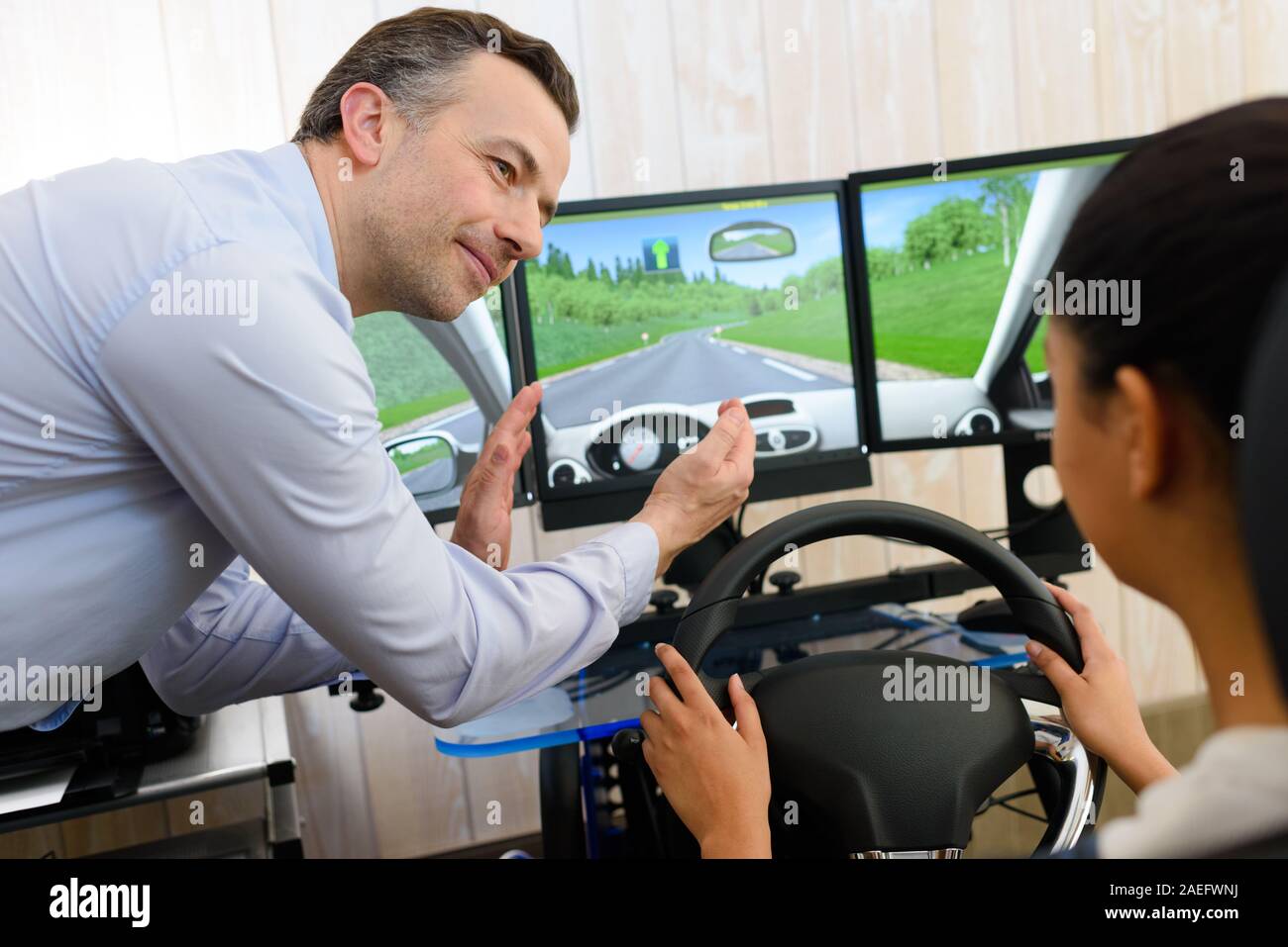 Assisted driving hi-res stock photography and images - Alamy