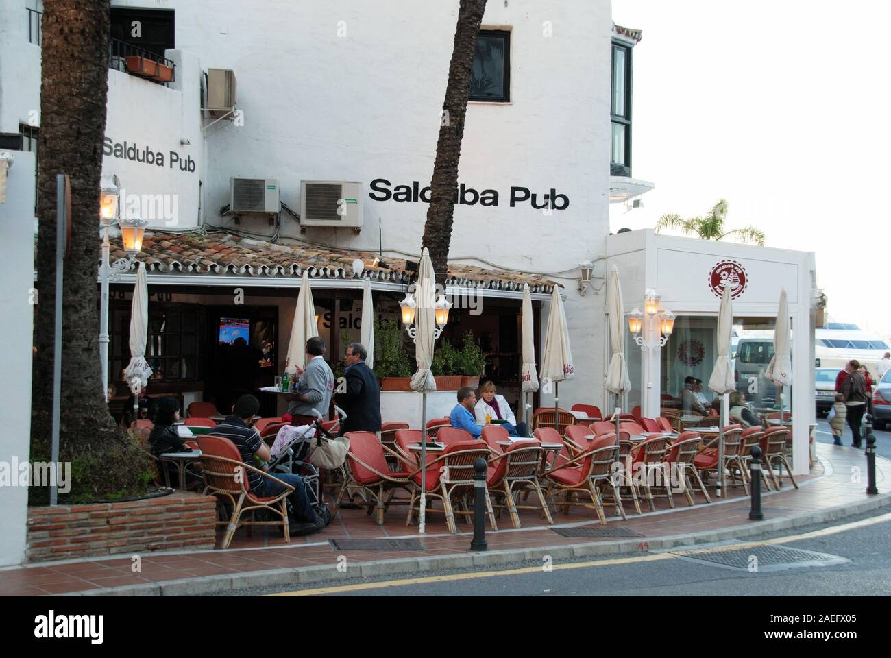 Salduba pub puerto banus marbella hi-res stock photography and images -  Alamy