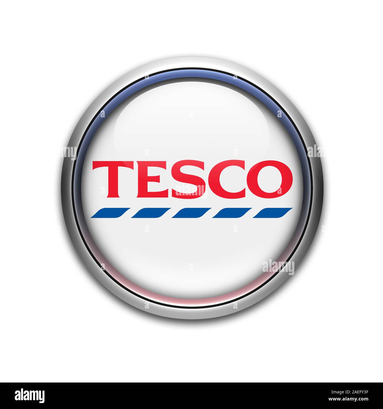 Tesco logo Stock Photo