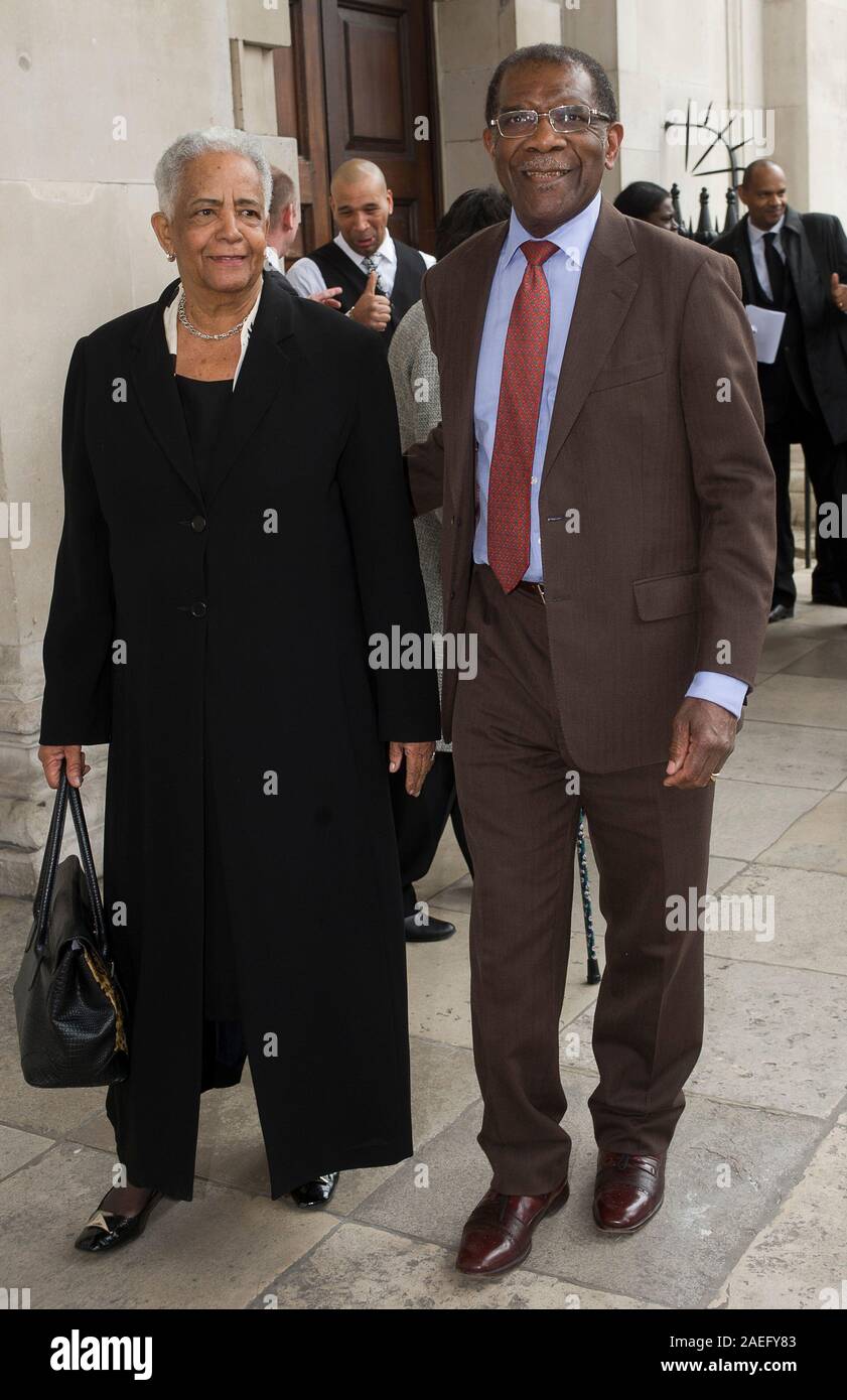 Former T.U.C. Boss Bill Morris at the 20th anniversary memorial of