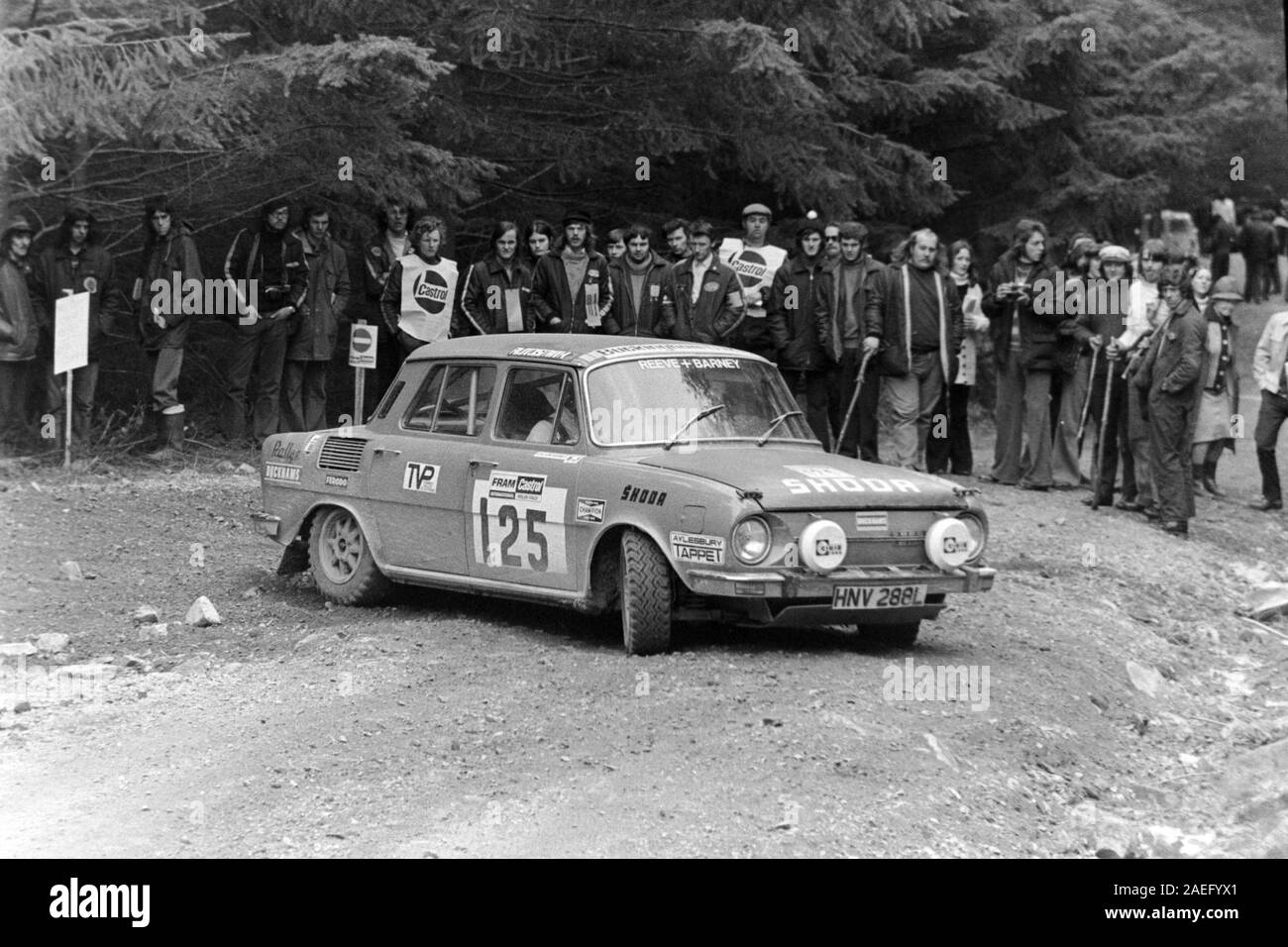 International Motor Rallies Archive Stock Photo