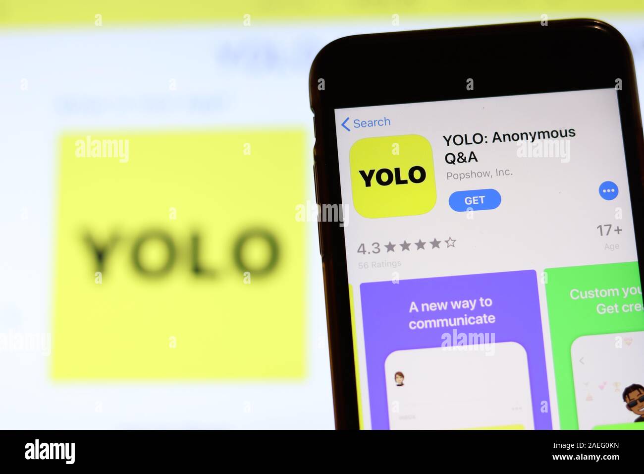 Logo yolo hi-res stock photography and images - Alamy