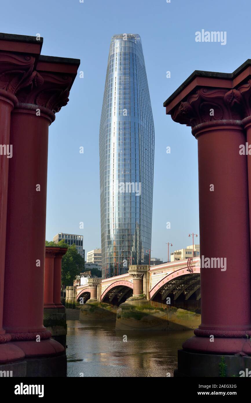 One Blackfriars hotel and residential apartments, The Vase, London, United Kingdom Stock Photo