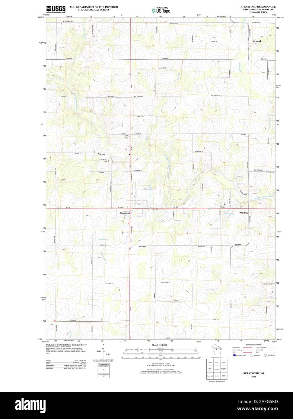 Map of stratford Cut Out Stock Images & Pictures - Alamy
