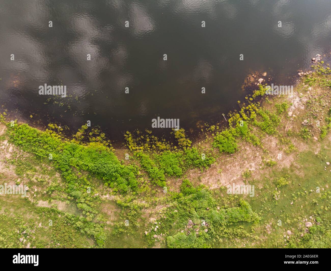 Drone top shot over forest hi-res stock photography and images - Alamy