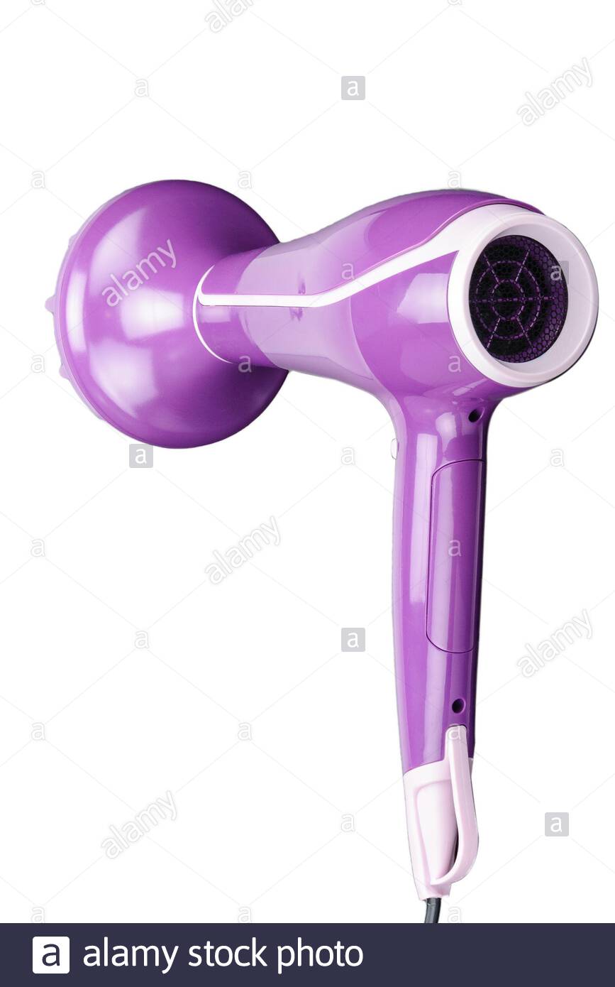 Pink Electrical Hand Held Hair Dryer With Diffuser For Hair Salon