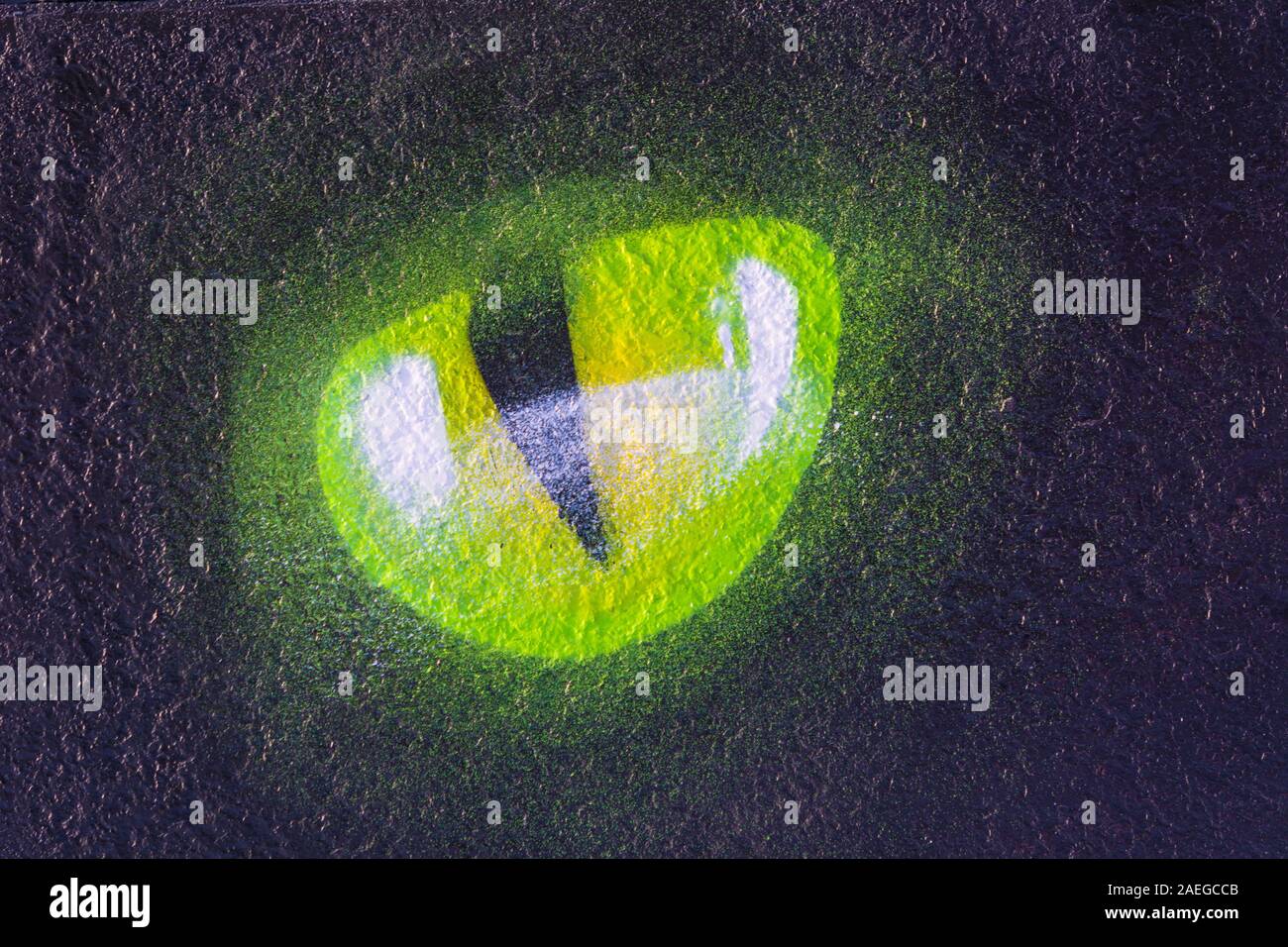 abstract painting on rough concrete surface Stock Photo Alamy