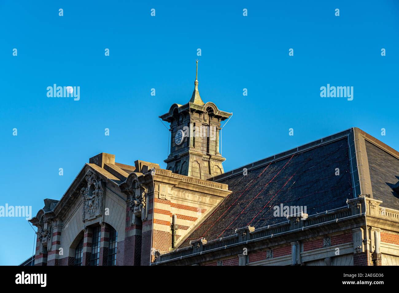 Old Taichung station building, Taichung city, Taiwan Stock Photo