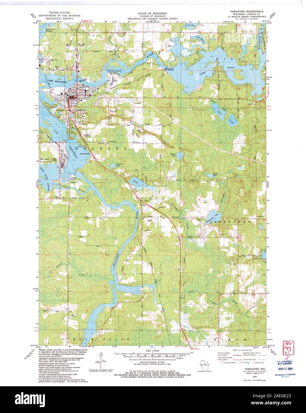 Tomahawk map hires stock photography and images Alamy