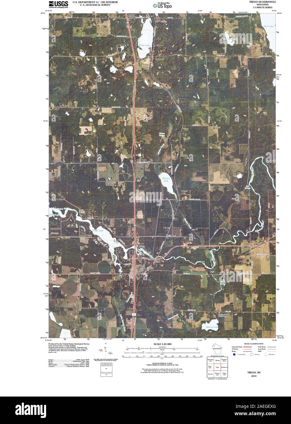 Map of trego hires stock photography and images Alamy