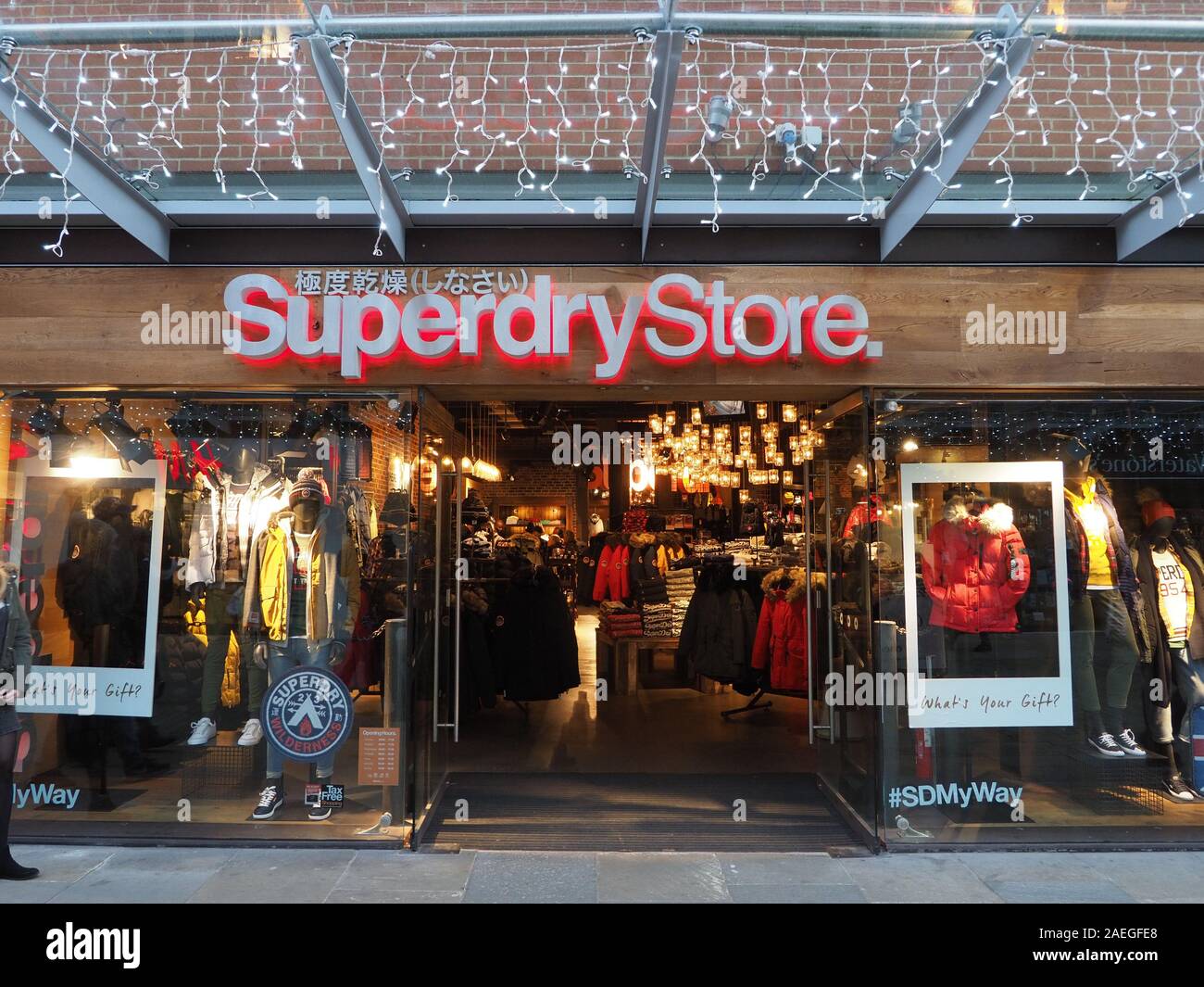 A Superdry Store in Maidstone, Kent Stock Photo - Alamy