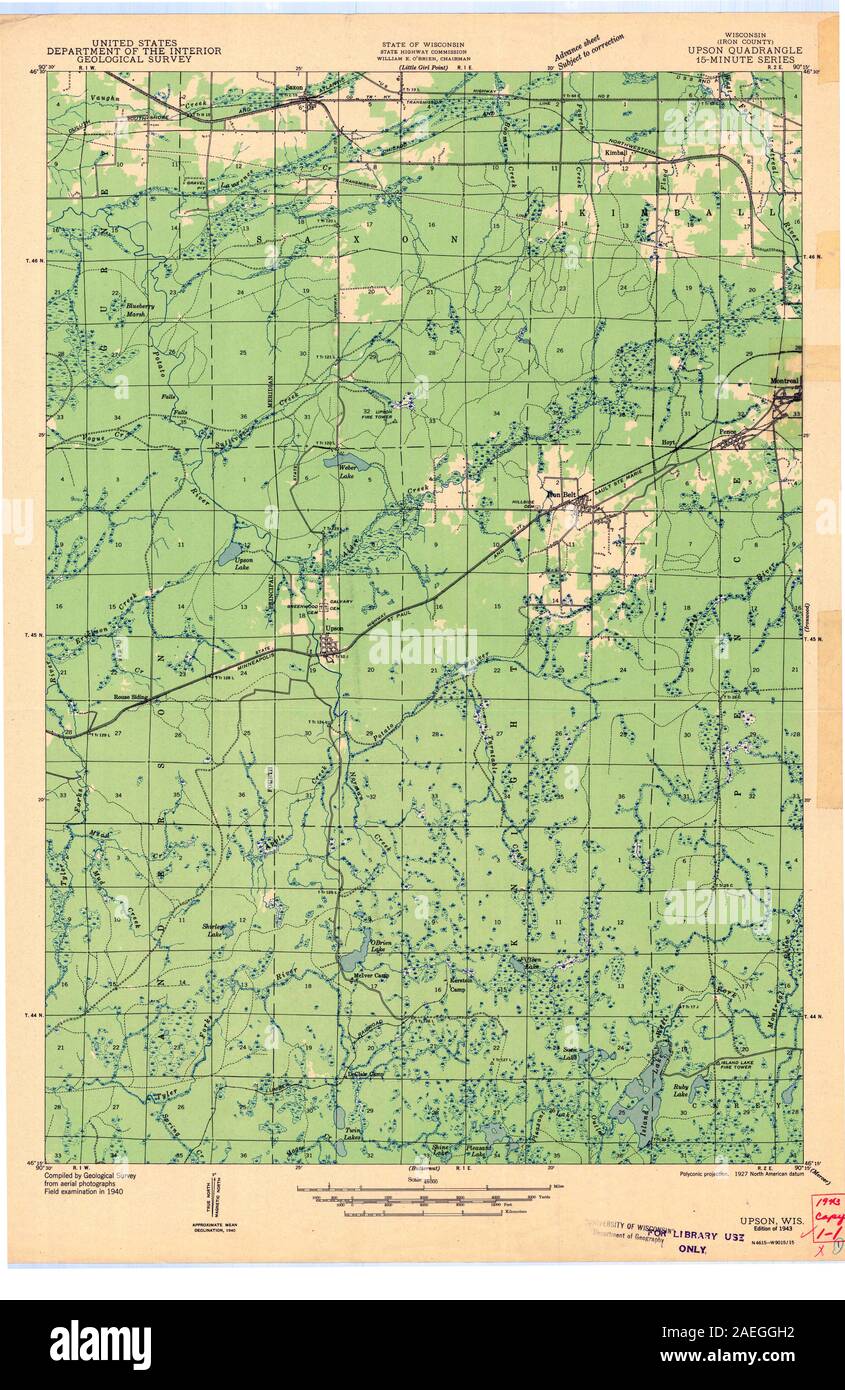 Map of upson hires stock photography and images Alamy