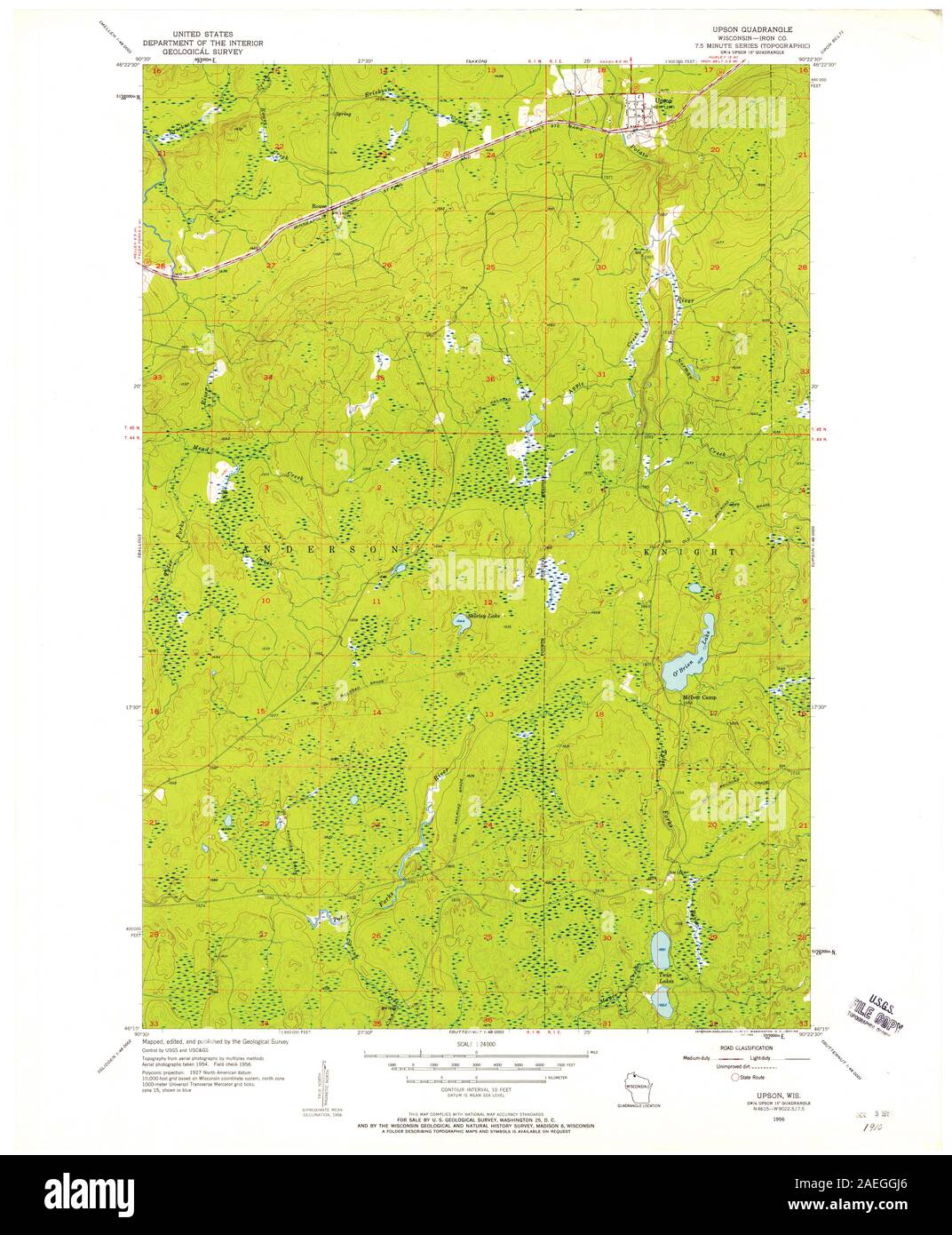 Map of upson hires stock photography and images Alamy