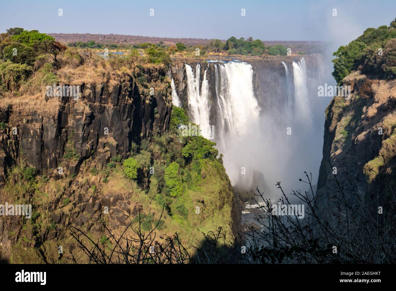 Named victoria falls after queen victoria hi-res stock photography and ...