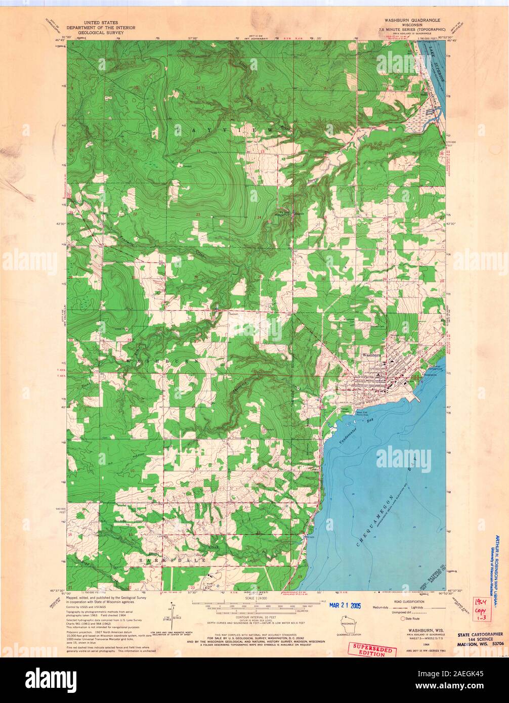 Washburn maps hires stock photography and images Alamy