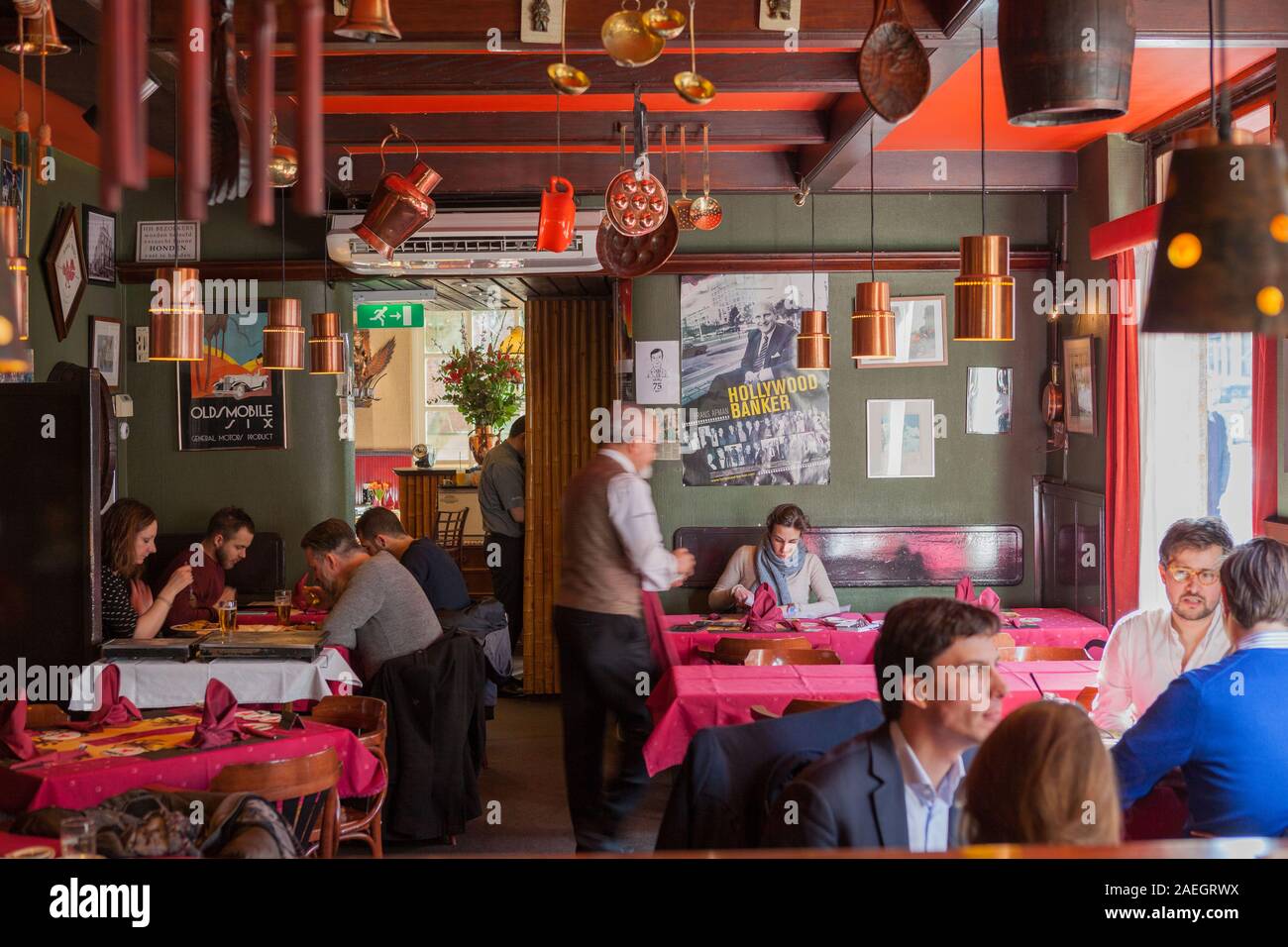 Rijstafel at Sama Sebo Indonesian restaurant, Amsterdam, Netherlands