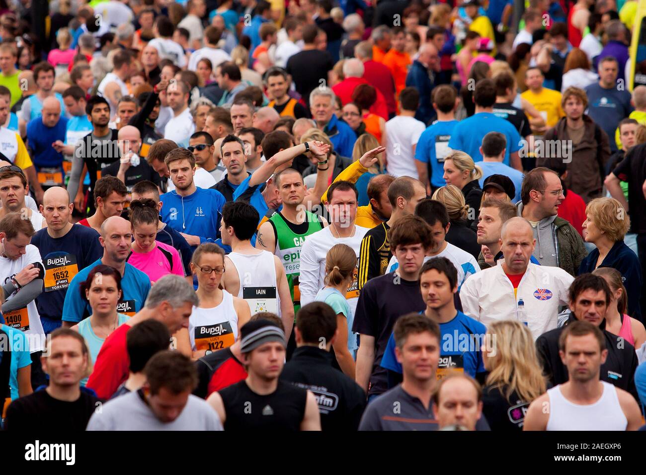 Great Yorkshire Run (Sheffield) 2011 Stock Photo