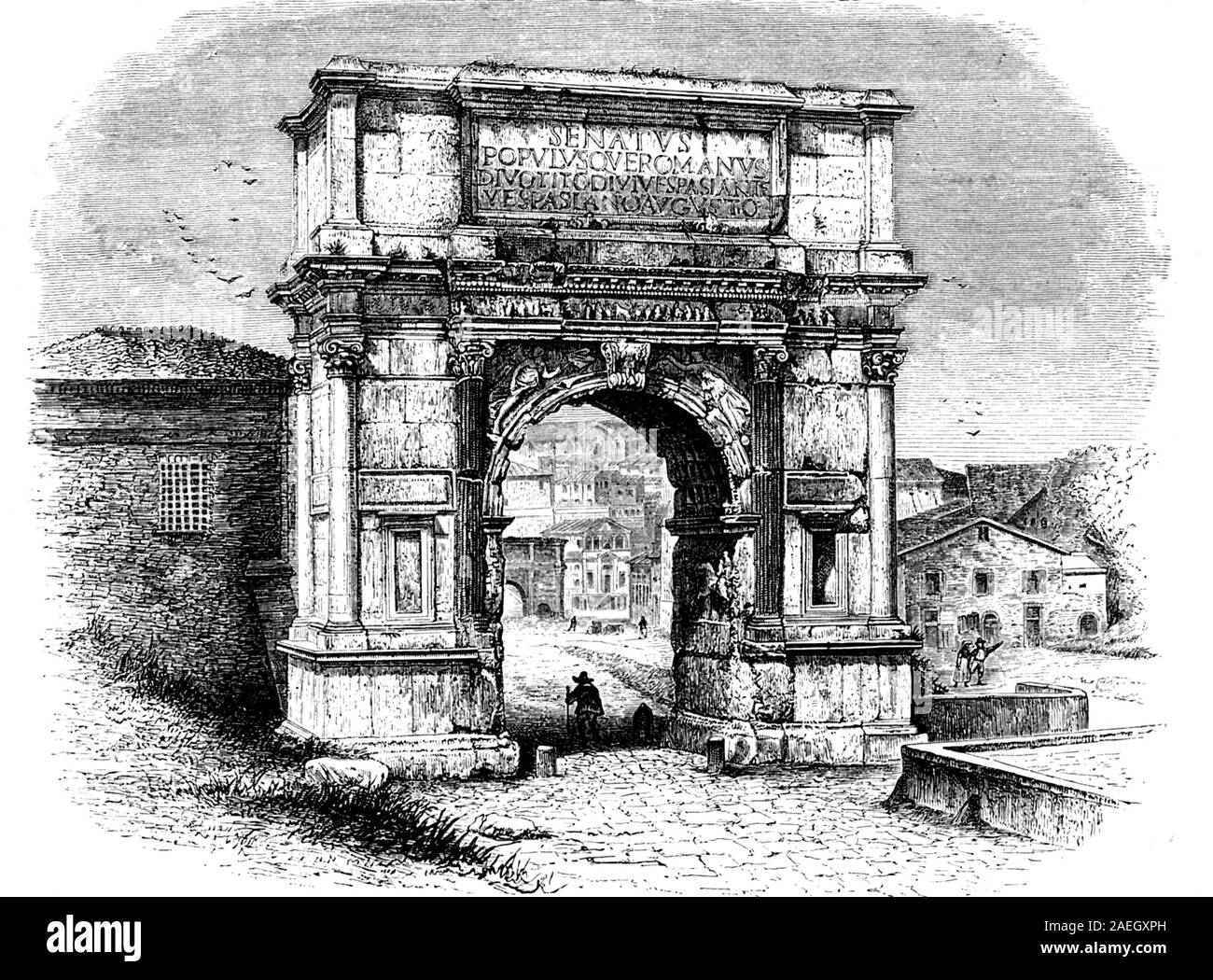 Arco Di Tito High Resolution Stock Photography And Images Alamy