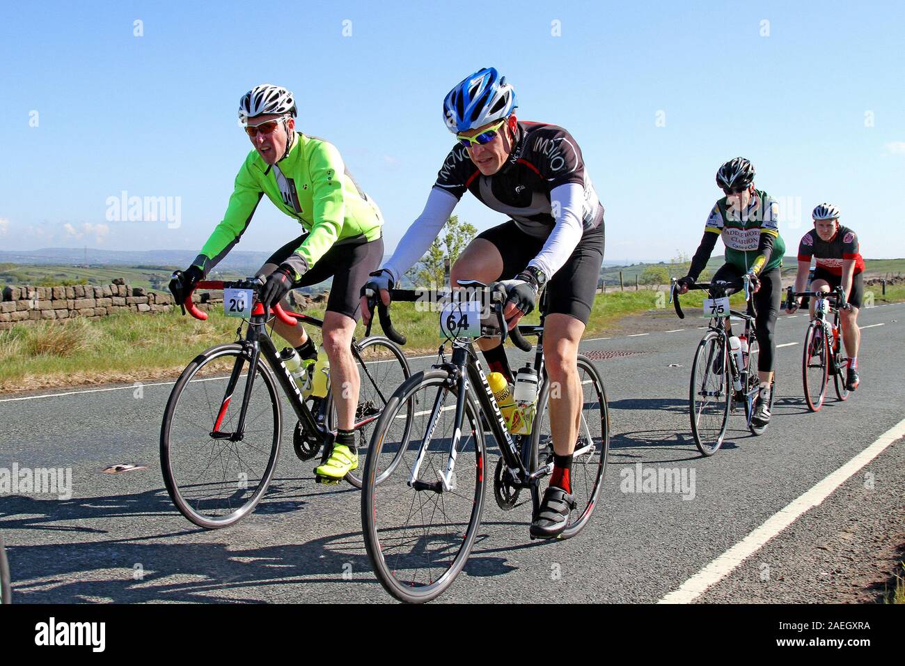 Brian Robinson Challenge Ride (Sportive) 2010 Stock Photo