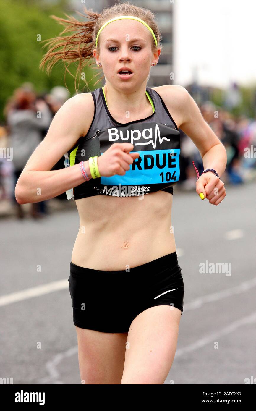 Charlotte Purdue, Great Manchester Run 2012 Stock Photo