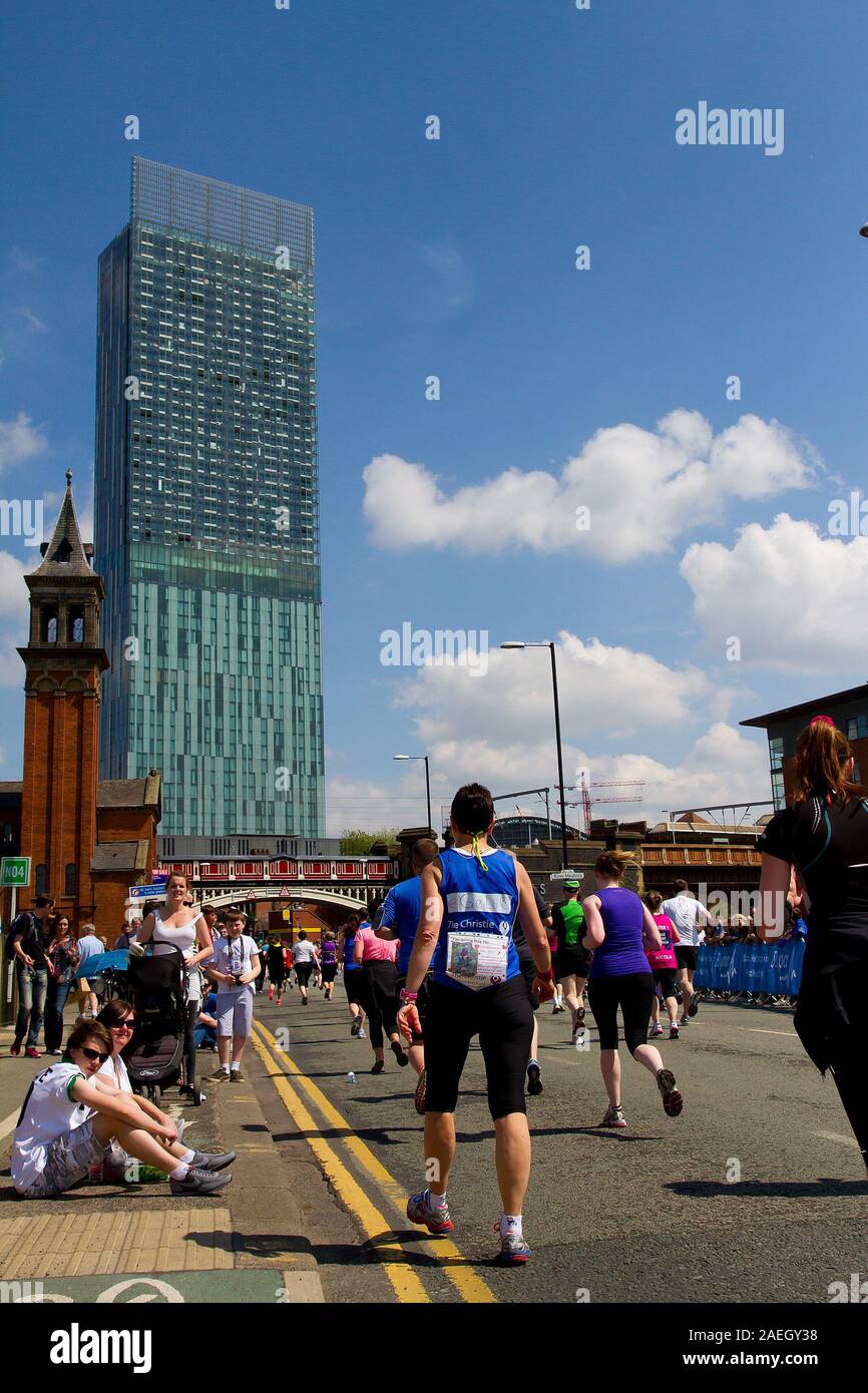 Great Manchester Run 2013 Stock Photo