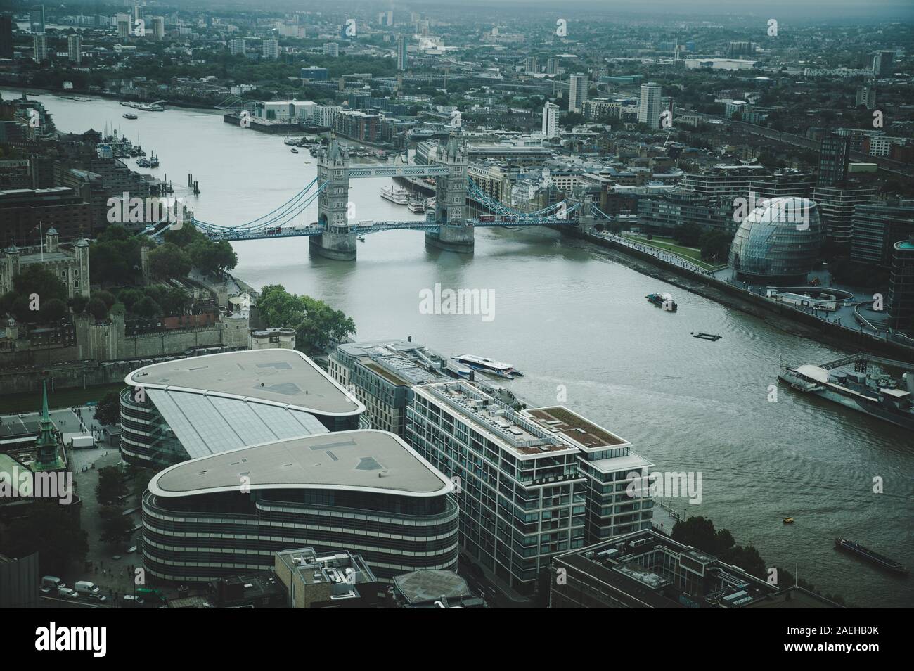 London aerial traffic drone hi-res stock photography and images - Alamy