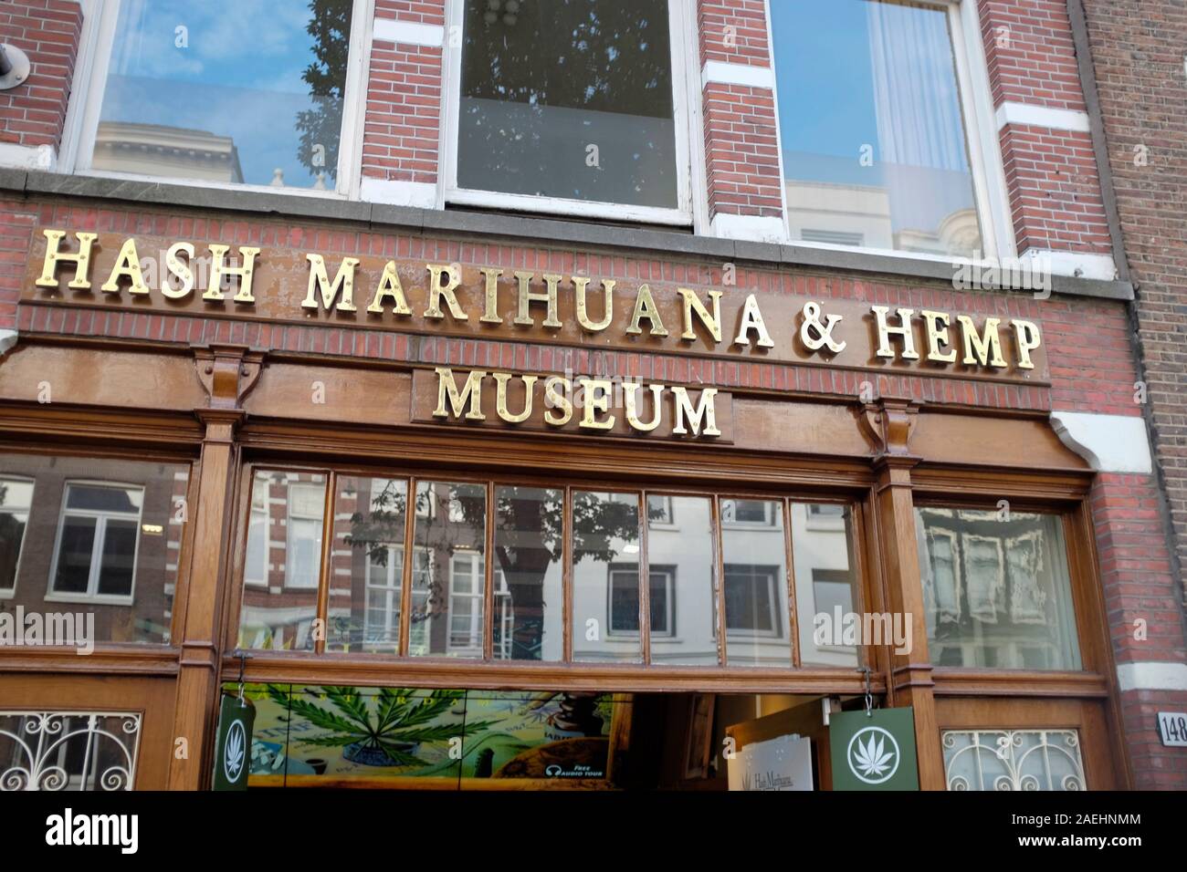 Hash Marihuana & Hemp Museum, Amsterdam, Netherlands Stock Photo