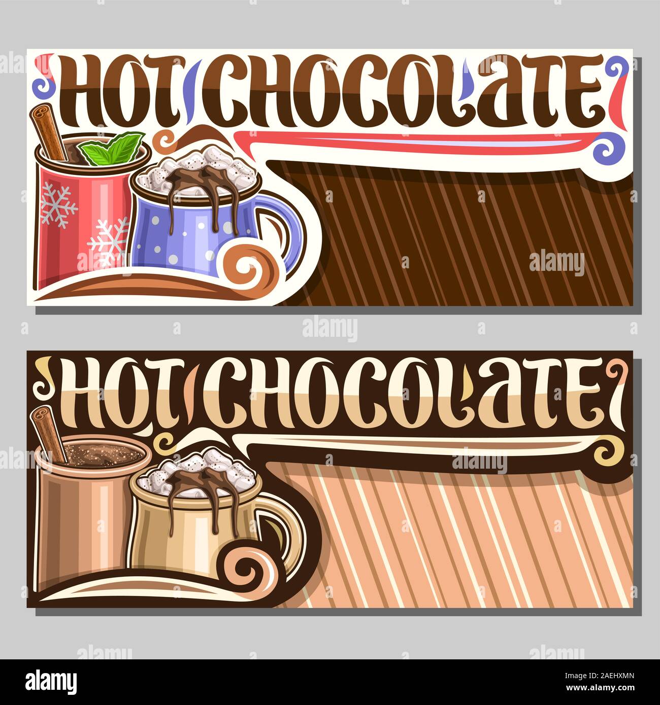 https://c8.alamy.com/comp/2AEHXMN/vector-layouts-for-hot-chocolate-with-copy-space-card-with-2-metal-cups-of-warm-christmas-dessert-dripping-melted-chocolate-brush-lettering-for-wor-2AEHXMN.jpg