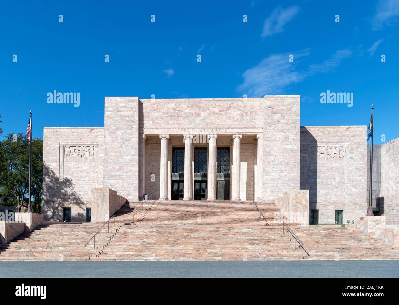 Joslyn Art Museum, Omaha, Nebraska, USA. Stock Photo