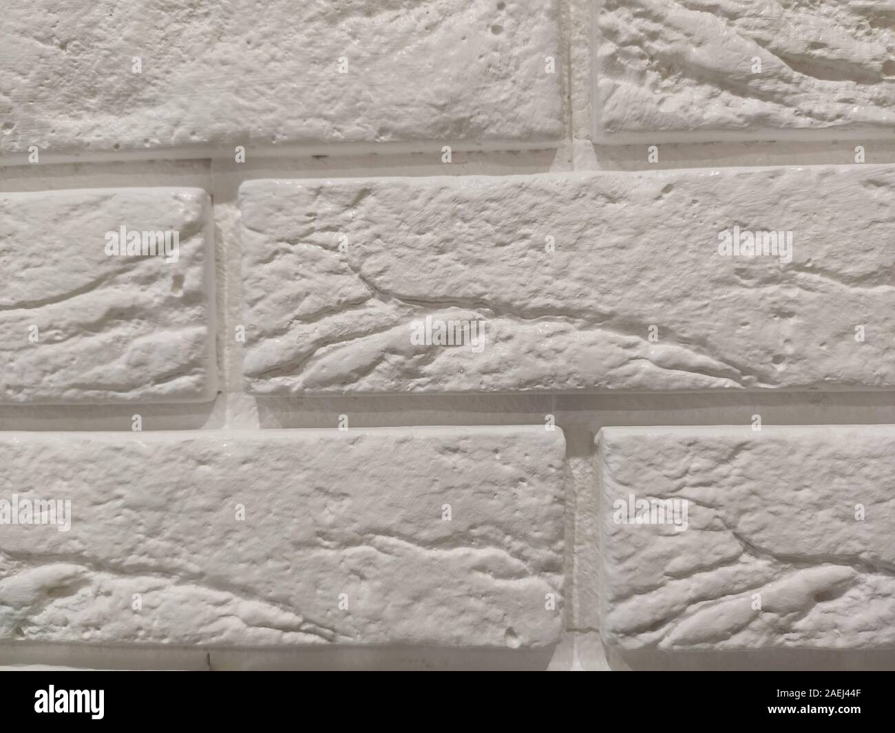 Modern white brick wall texture background for wallpaper and graphic ...