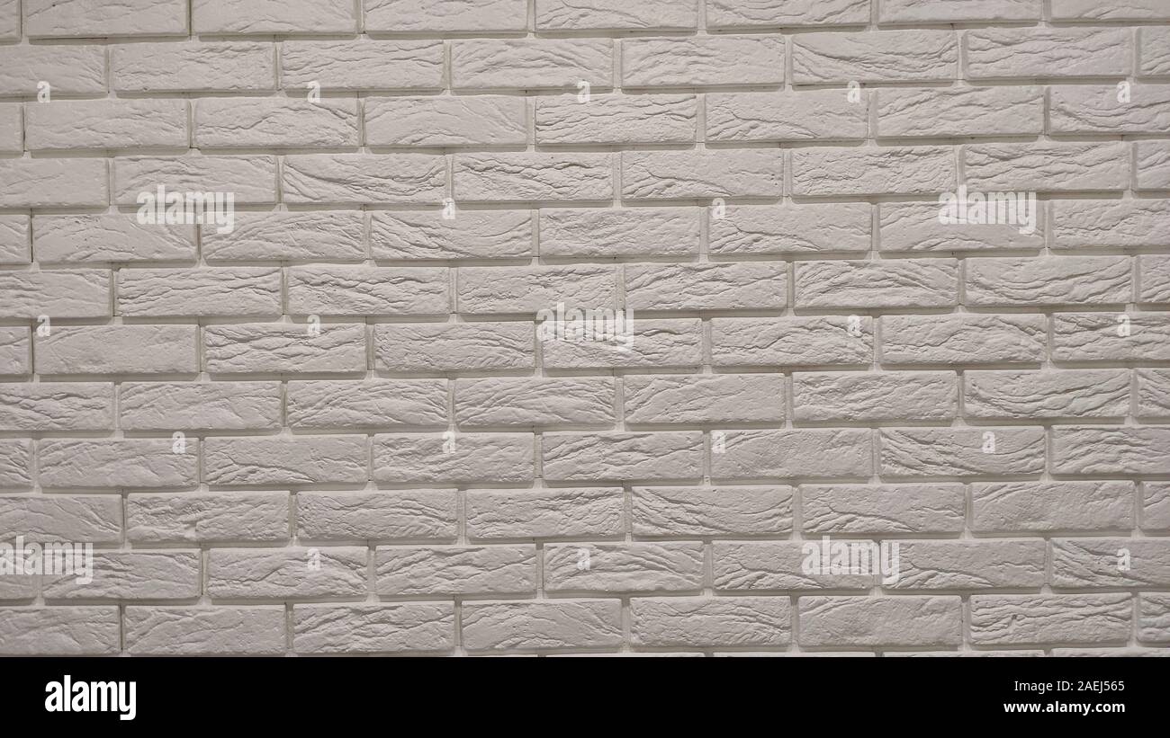 Modern white brick wall texture background for wallpaper and graphic ...