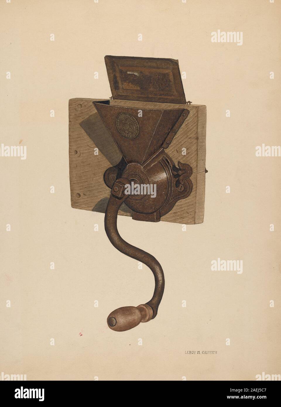 LeRoy Griffith, Wall Hopper, c 1940 Wall Hopper; c. 1940 Stock Photo Alamy