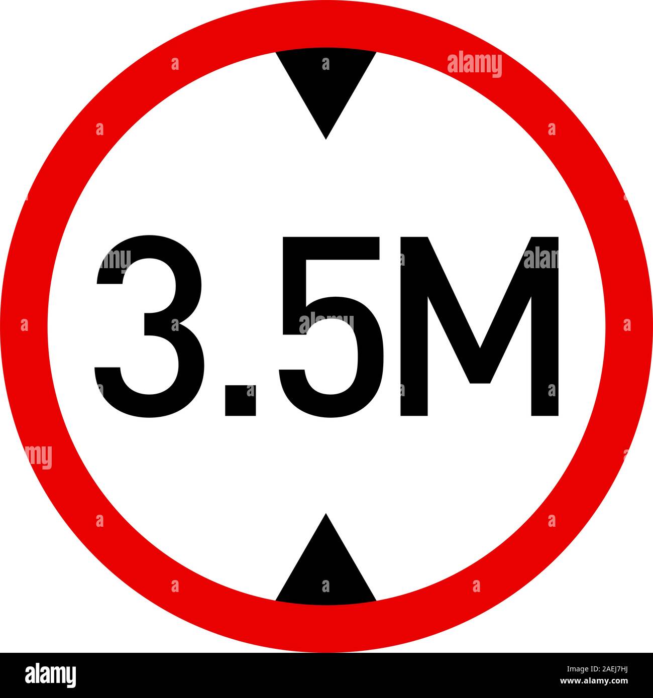 Bridge height sign Cut Out Stock Images & Pictures Alamy