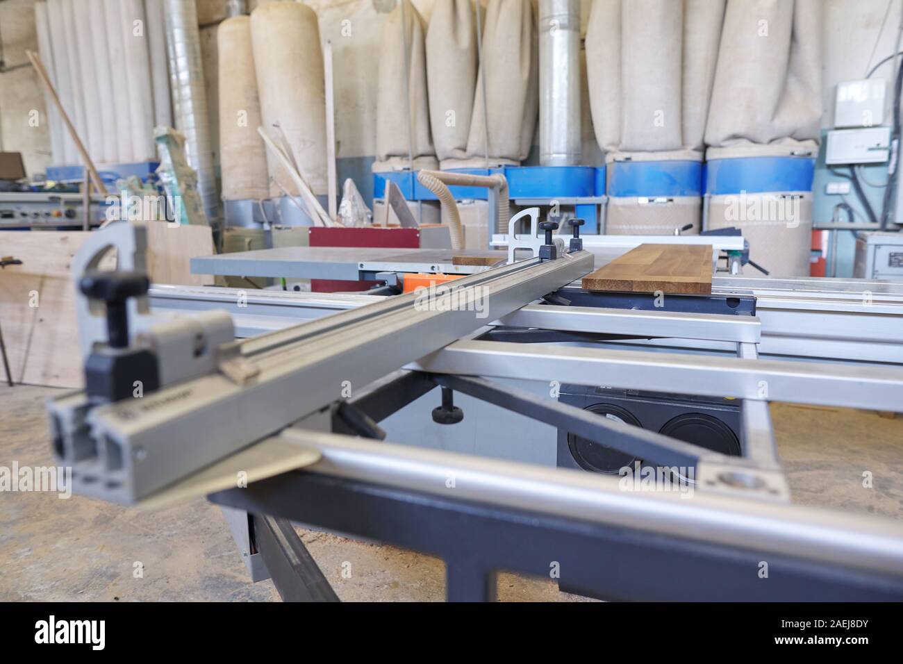 Background carpentry woodworking machines and tools, wooden boards Stock Photo Alamy