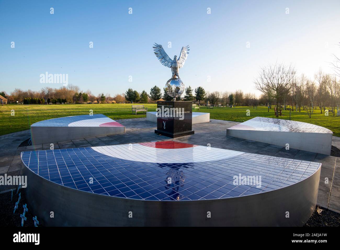 Air Force Memorial at National Memorial Arboretum, Staffordshire England UK Stock Photo